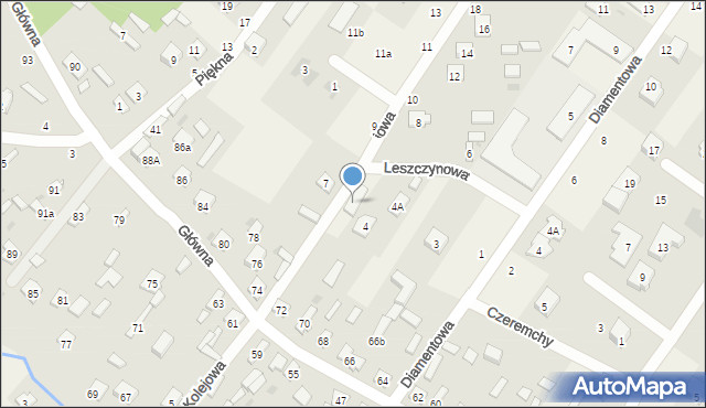 Pogorzel, Kolejowa, 4b, mapa Pogorzel