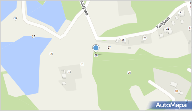 Pogwizdów, Kolejowa, 29, mapa Pogwizdów