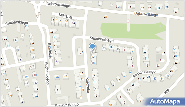 Polkowice, Korczaka Janusza, 24, mapa Polkowice