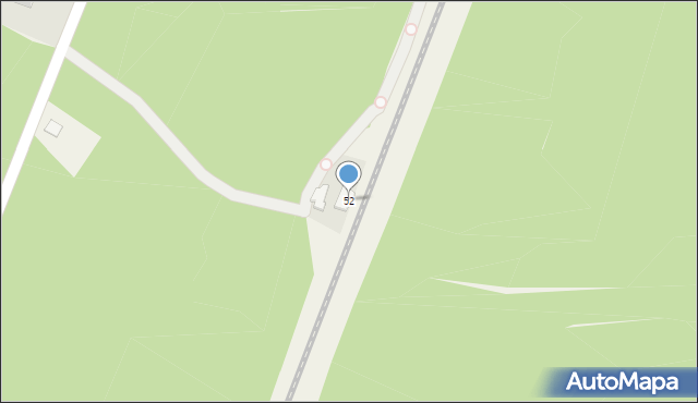 Pomiechówek, Kolejowa, 52, mapa Pomiechówek