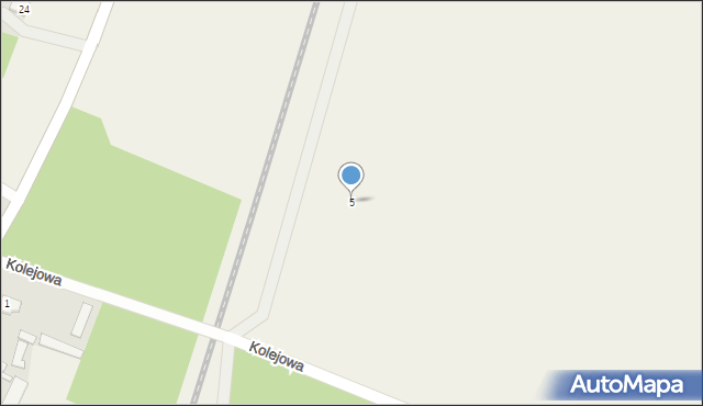 Prabuty, Kolejowa, 5, mapa Prabuty