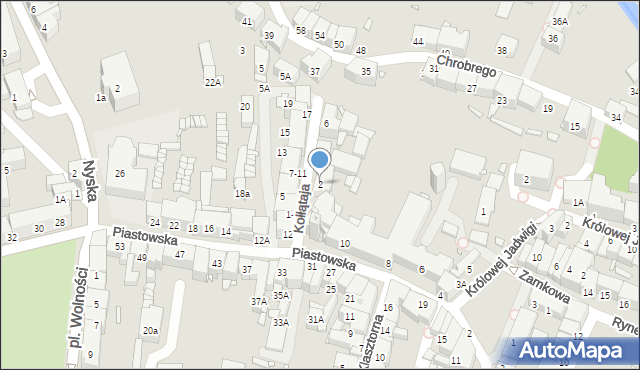 Prudnik, Kołłątaja Hugo, 2, mapa Prudnik