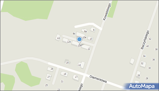 Pruszków, Kowalskiego Stefana Jaronia, 12a, mapa Pruszków