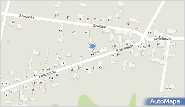 Przedecz, Kościuszki Tadeusza, gen., 23, mapa Przedecz