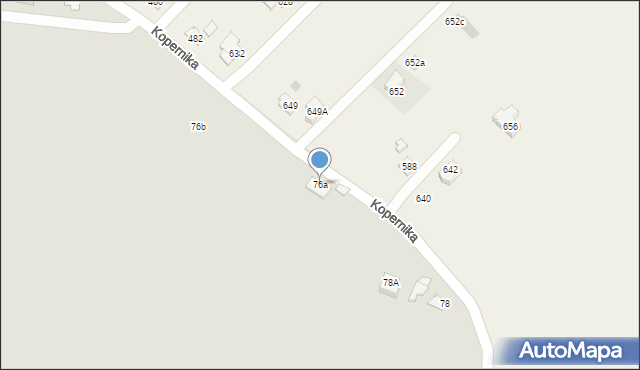 Przeworsk, Kopernika Mikołaja, 76a, mapa Przeworsk