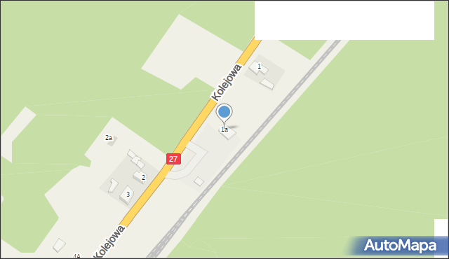 Przewóz, Kolejowa, 1a, mapa Przewóz