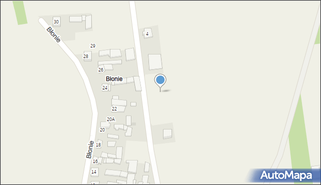 Przybyszew, Kościuszki Tadeusza, gen., 4a, mapa Przybyszew