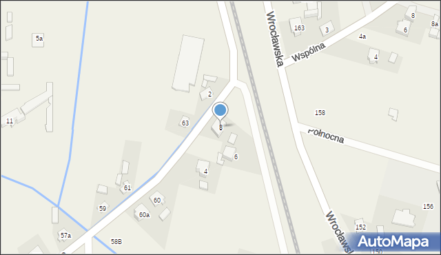 Przygodzice, Kolejowa, 8, mapa Przygodzice