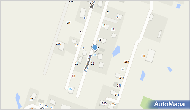 Przyjaźń, Kopernika Mikołaja, 19, mapa Przyjaźń