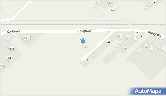 Psary, Kolejowa, 37a, mapa Psary