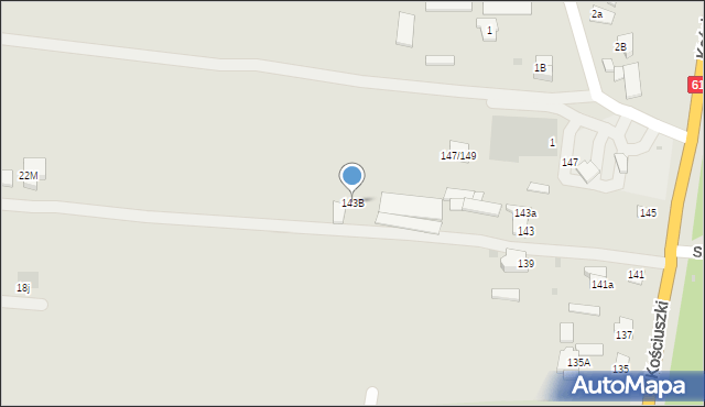 Pułtusk, Kościuszki Tadeusza, gen., 143B, mapa Pułtusk