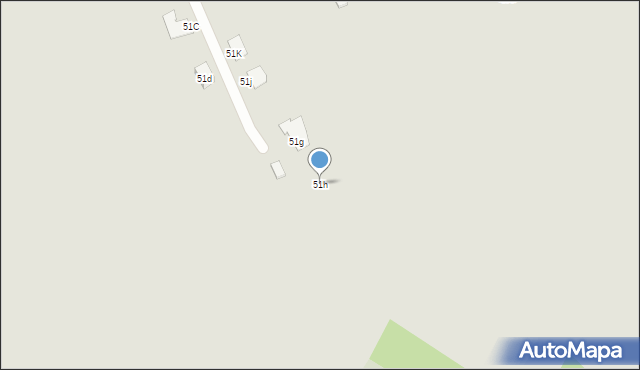 Pyrzyce, Kościuszki Tadeusza, gen., 51h, mapa Pyrzyce