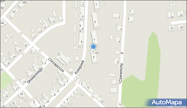 Pyskowice, Kolejowa, 9/1, mapa Pyskowice