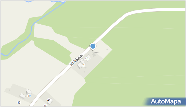 Pyzówka, Kolejowa, 66, mapa Pyzówka