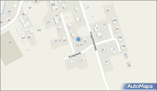 Raciborowice, Kolejowa, 1, mapa Raciborowice