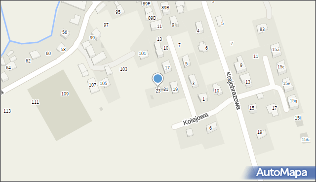 Raciborowice, Kolejowa, 23, mapa Raciborowice