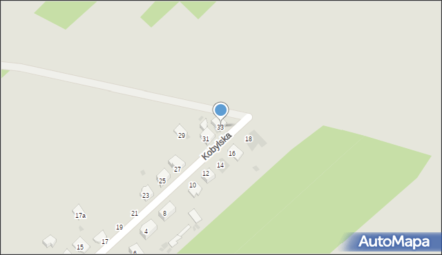 Racibórz, Kobylska, 33, mapa Racibórz