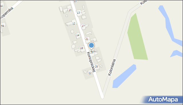 Racławice Śląskie, Konopnickiej Marii, 25, mapa Racławice Śląskie