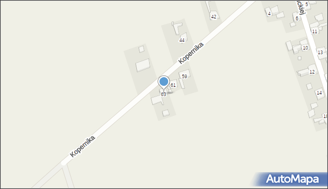 Racławice Śląskie, Kopernika Mikołaja, 63, mapa Racławice Śląskie