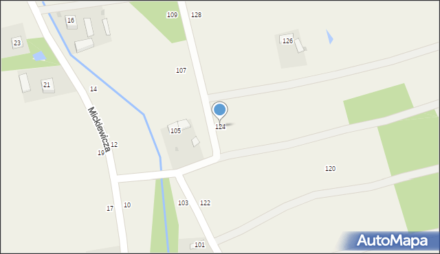 Radgoszcz, Kopernika Mikołaja, 124, mapa Radgoszcz