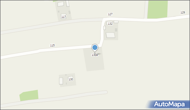 Radgoszcz, Kopernika Mikołaja, 132a, mapa Radgoszcz