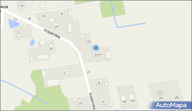 Radgoszcz, Kopernika Mikołaja, 22, mapa Radgoszcz
