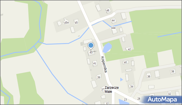 Radgoszcz, Kopernika Mikołaja, 43, mapa Radgoszcz