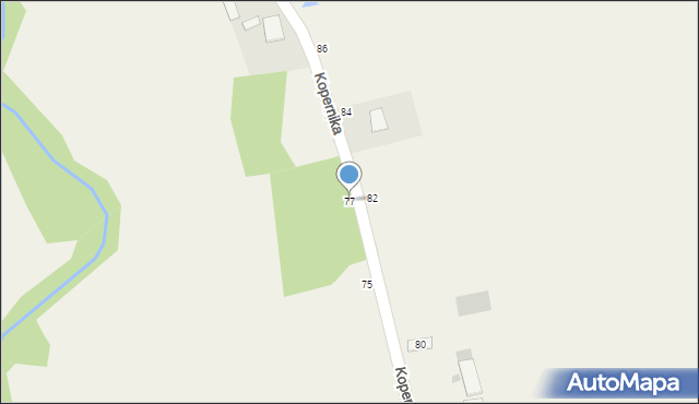 Radgoszcz, Kopernika Mikołaja, 77, mapa Radgoszcz