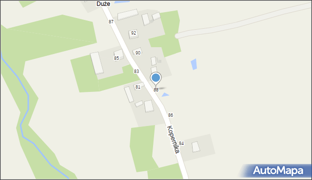 Radgoszcz, Kopernika Mikołaja, 88, mapa Radgoszcz