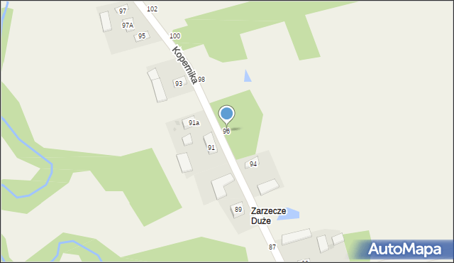 Radgoszcz, Kopernika Mikołaja, 96, mapa Radgoszcz