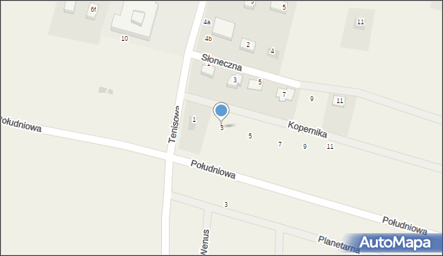 Radwanice, Kopernika Mikołaja, 3, mapa Radwanice