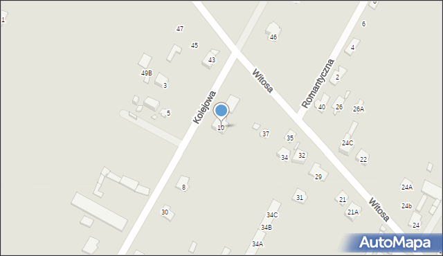 Radzymin, Kolejowa, 10, mapa Radzymin