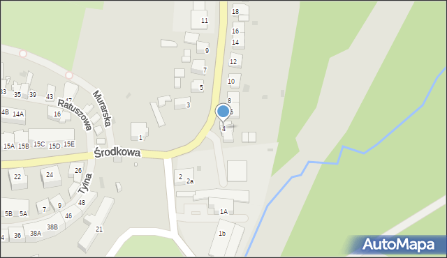 Recz, Kolejowa, 4, mapa Recz