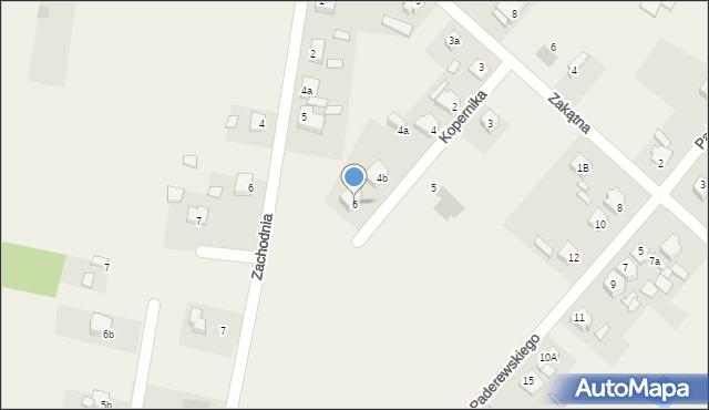 Rogów, Kopernika Mikołaja, 6, mapa Rogów