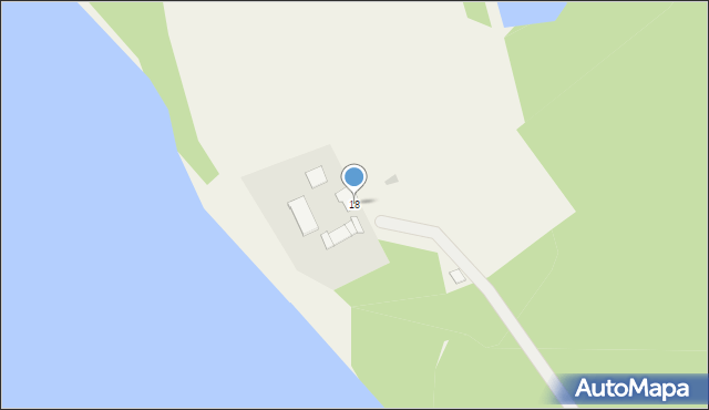 Rogowo, Kościelna, 18, mapa Rogowo