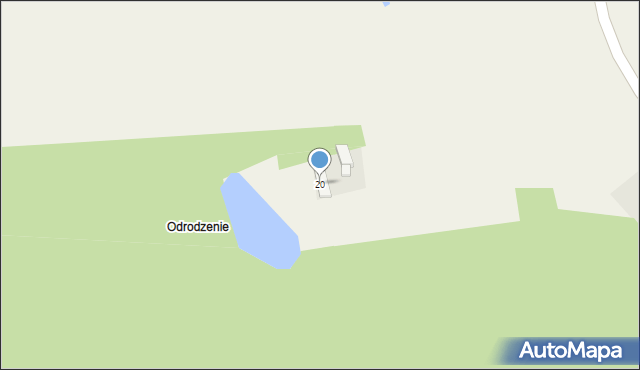 Roszki, Korytnicka, 20, mapa Roszki