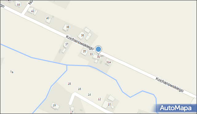 Roszowicki Las, Kochanowskiego Jana, 31, mapa Roszowicki Las