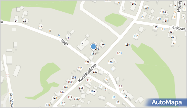 Ruda Śląska, Kochłowicka, 163, mapa Rudy Śląskiej