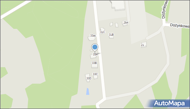 Rybnik, Komisji Edukacji Narodowej, 33A, mapa Rybnika