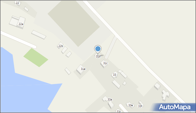 Rybno, Kolonia, 31d, mapa Rybno