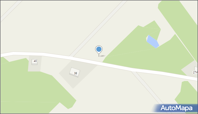 Rybno, Kolonia, 45, mapa Rybno