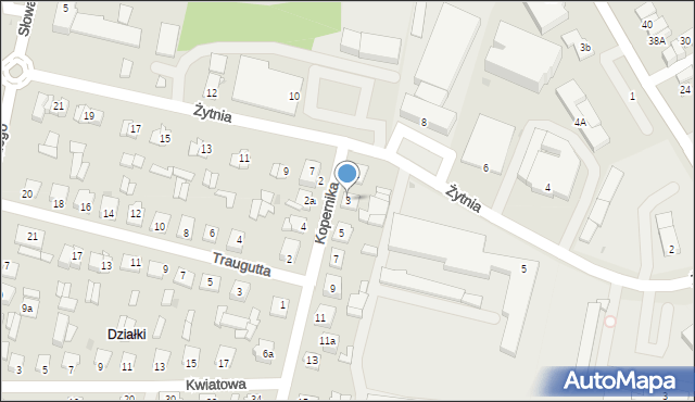 Ryki, Kopernika Mikołaja, 3, mapa Ryki