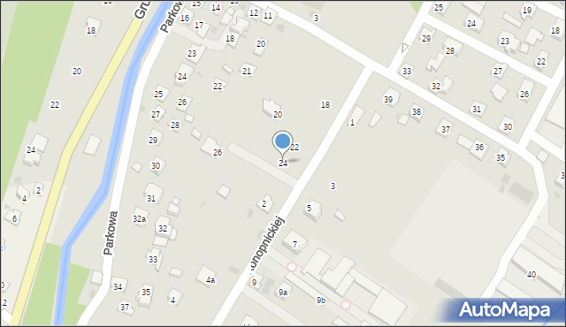 Rymanów, Konopnickiej Marii, 24, mapa Rymanów