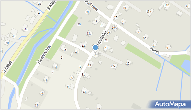Rymanów, Konopnickiej Marii, 27, mapa Rymanów
