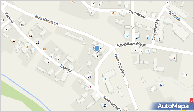 Rytel, Kowalkowskiego Antoniego, ks., 14, mapa Rytel