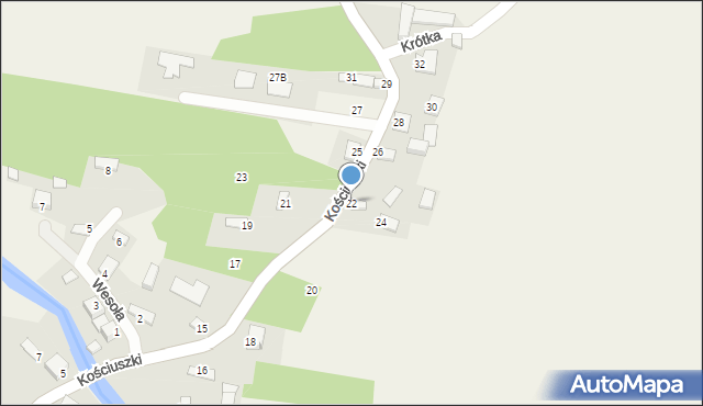 Rytwiany, Kościuszki Tadeusza, gen., 22, mapa Rytwiany
