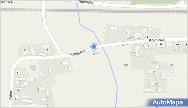 Rzeczyce, Kolejowa, 39, mapa Rzeczyce