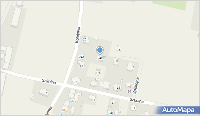Sadowice, Kolejowa, 24b, mapa Sadowice