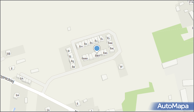 Sarnaki, Konopnickiej Marii, 8aw, mapa Sarnaki