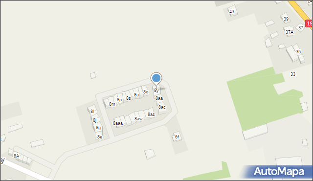 Sarnaki, Konopnickiej Marii, 8y, mapa Sarnaki